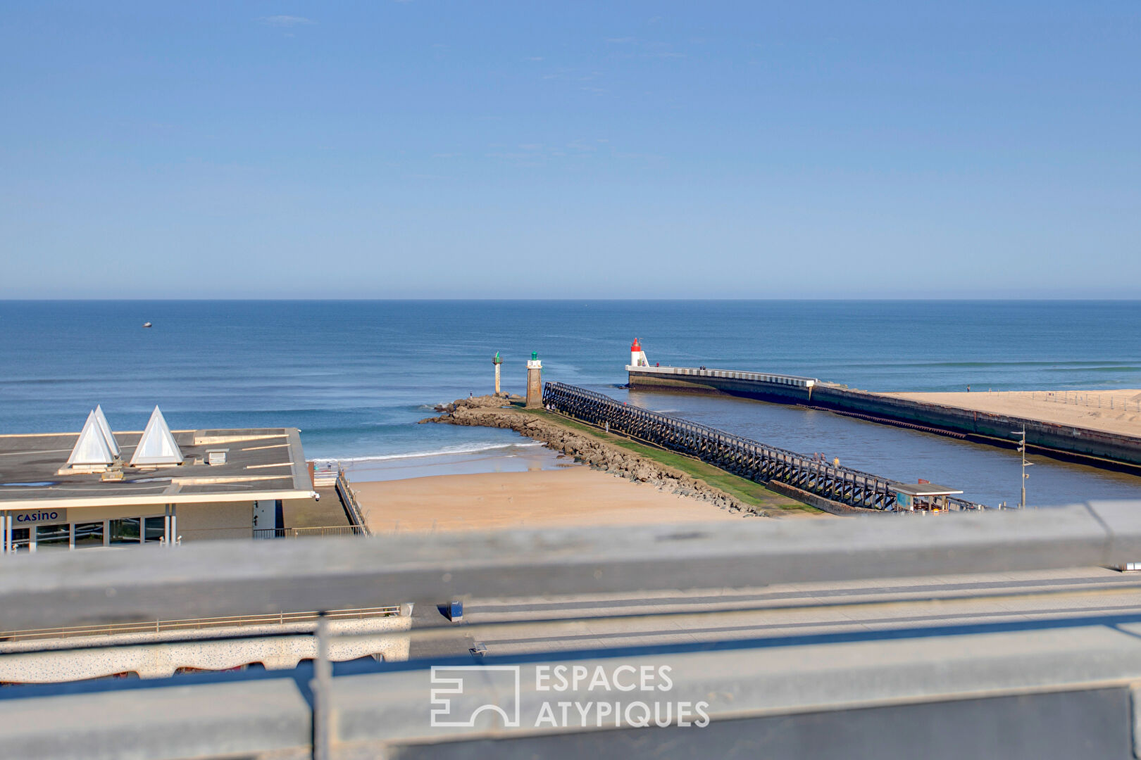 Appartement d’exception au dernier étage vue Océan Atlantique