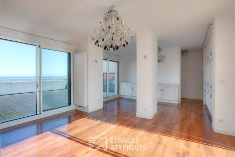 Appartement d’exception au dernier étage vue Océan Atlantique