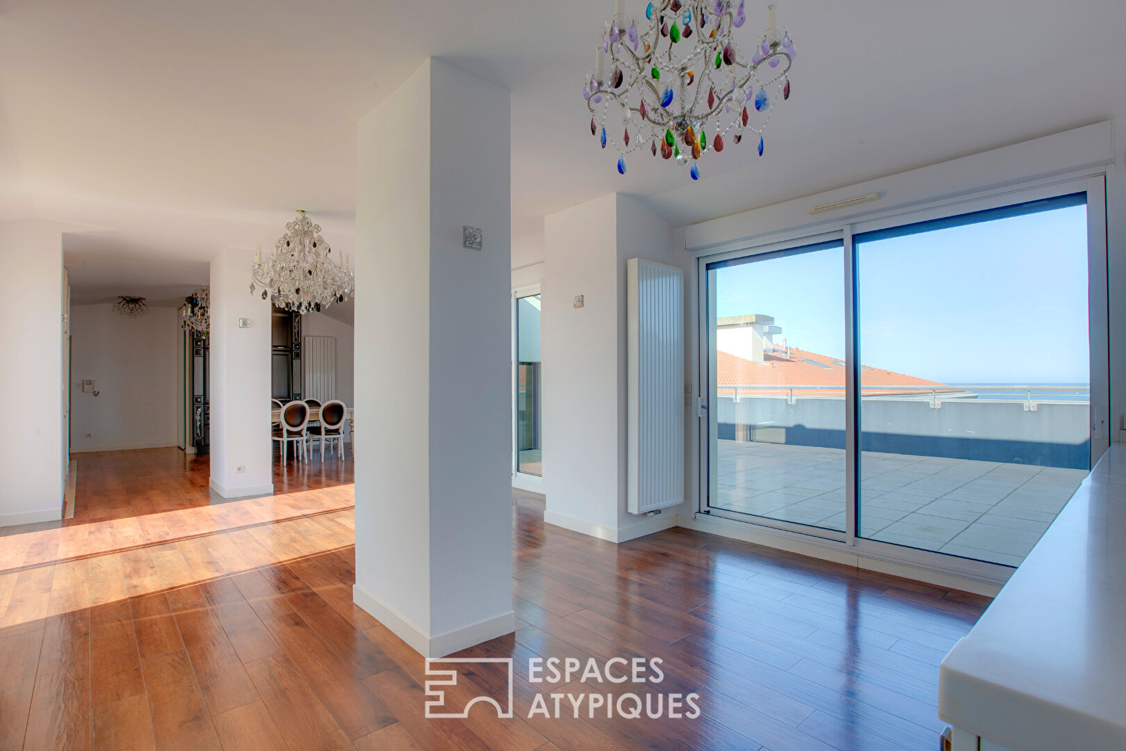Appartement d’exception au dernier étage vue Océan Atlantique