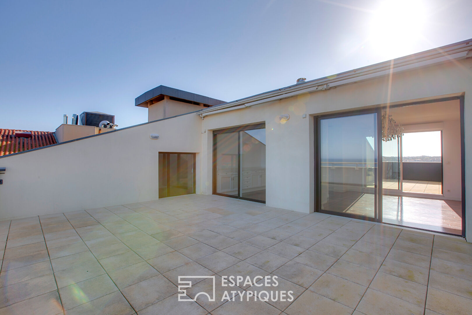 Appartement d’exception au dernier étage vue Océan Atlantique
