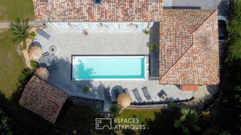 Ferme contemporaine de caractère entre océan et nature