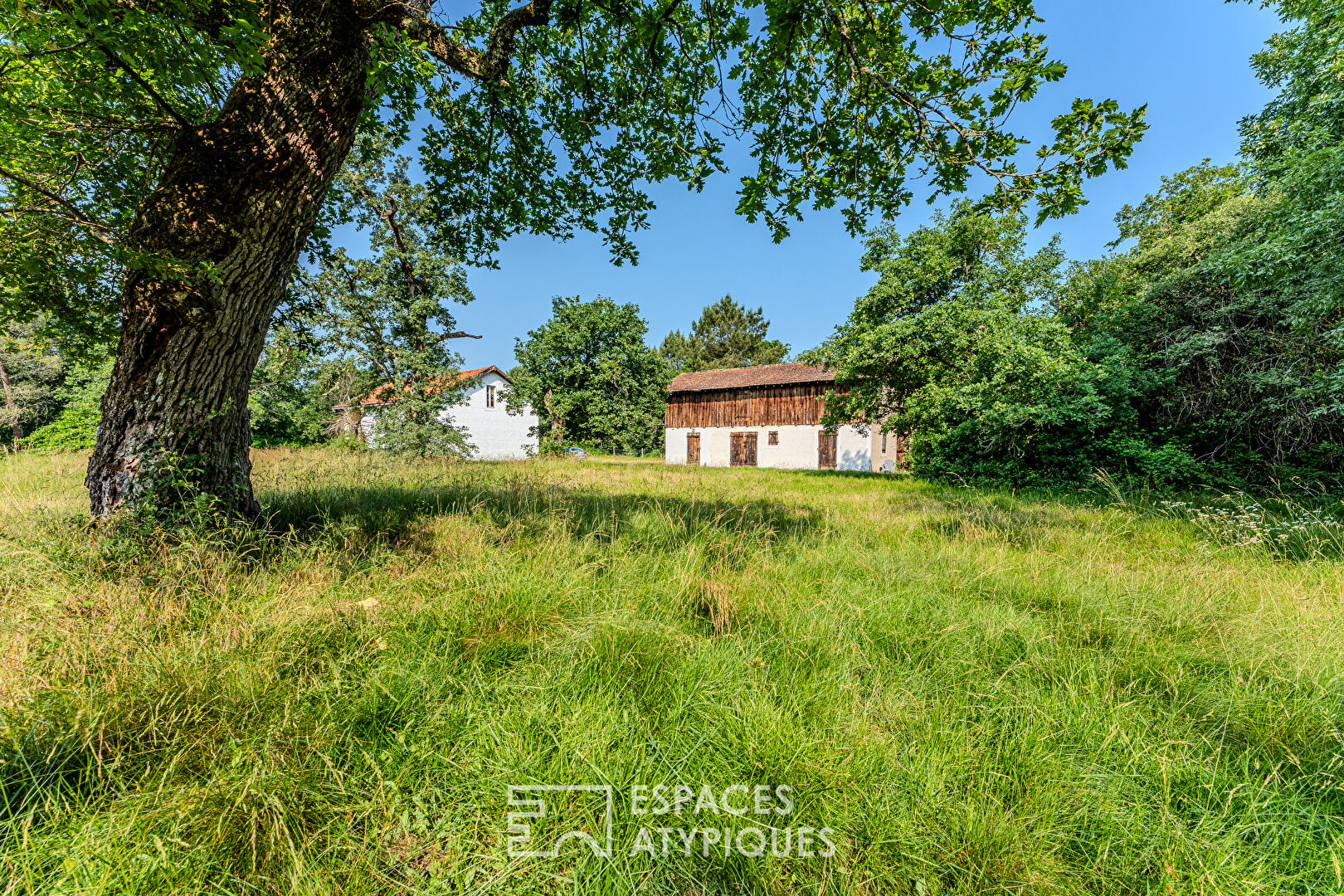 Maison historique de résinier au coeur du Parc Naturel des Landes