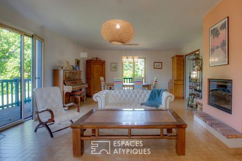 Maison Landaise de caractère au cadre de vie privilégié