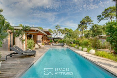 Maison d’exception aux portes de l’Océan de Contis plage
