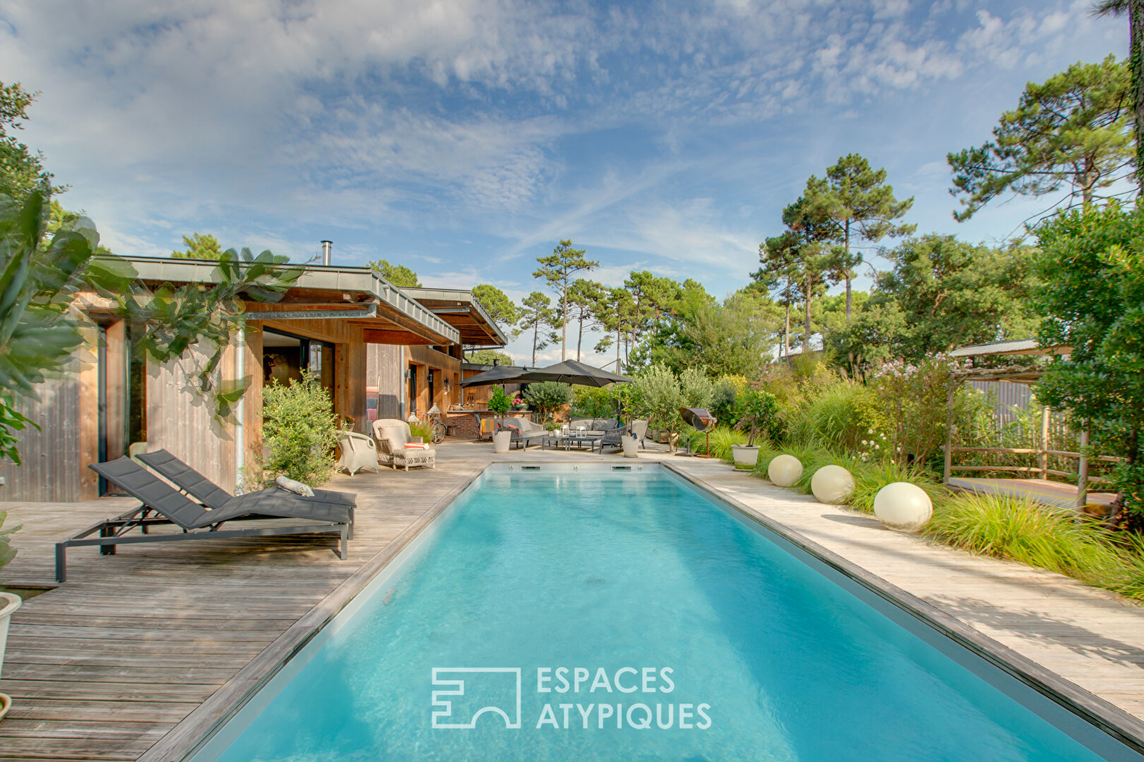 Maison d’exception aux portes de l’Océan de Contis plage
