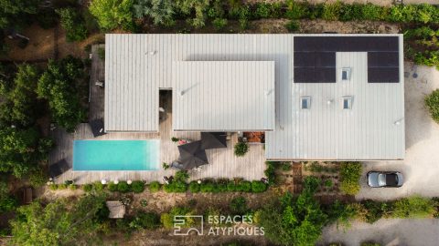 Maison d’exception aux portes de l’Océan de Contis plage