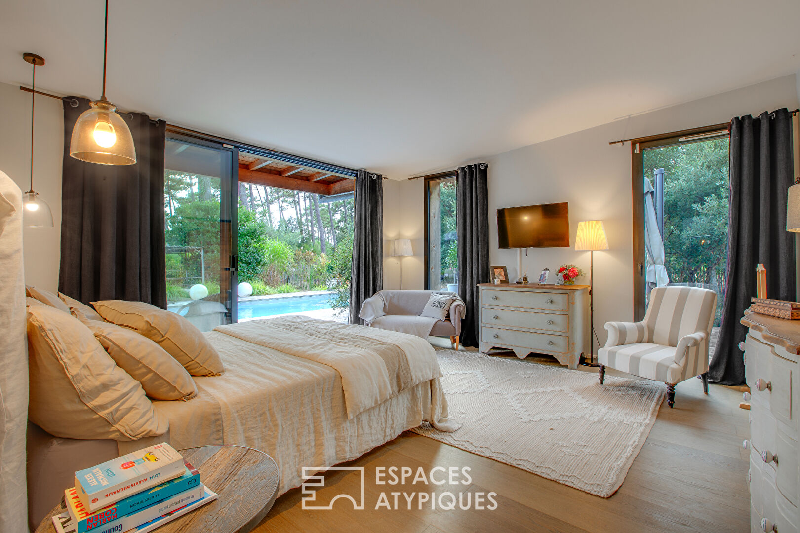 Maison d’exception aux portes de l’Océan de Contis plage