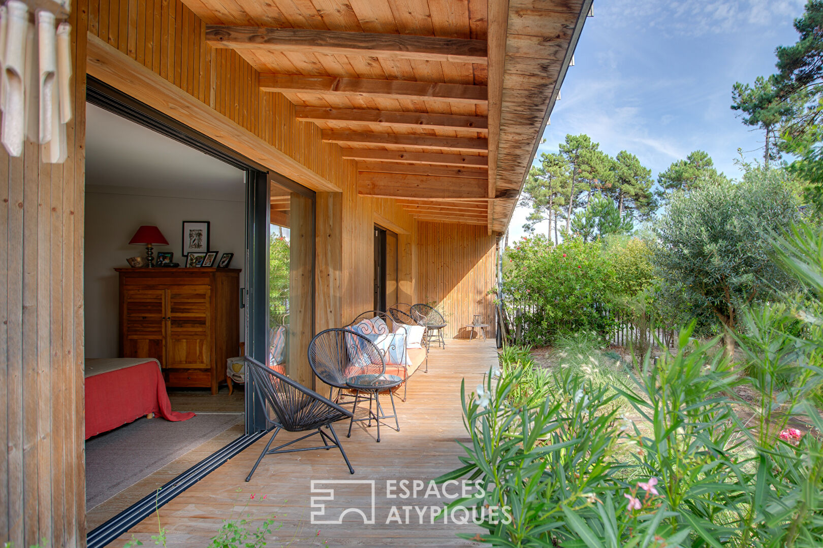 Maison d’exception aux portes de l’Océan de Contis plage