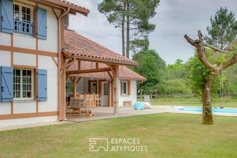 Propriété avec gîte et piscine dans un écrin de verdure