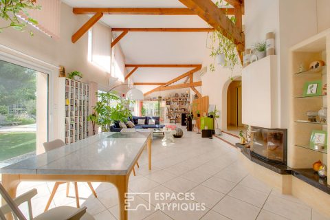 Maison familiale avec piscine à Labenne, proche océan