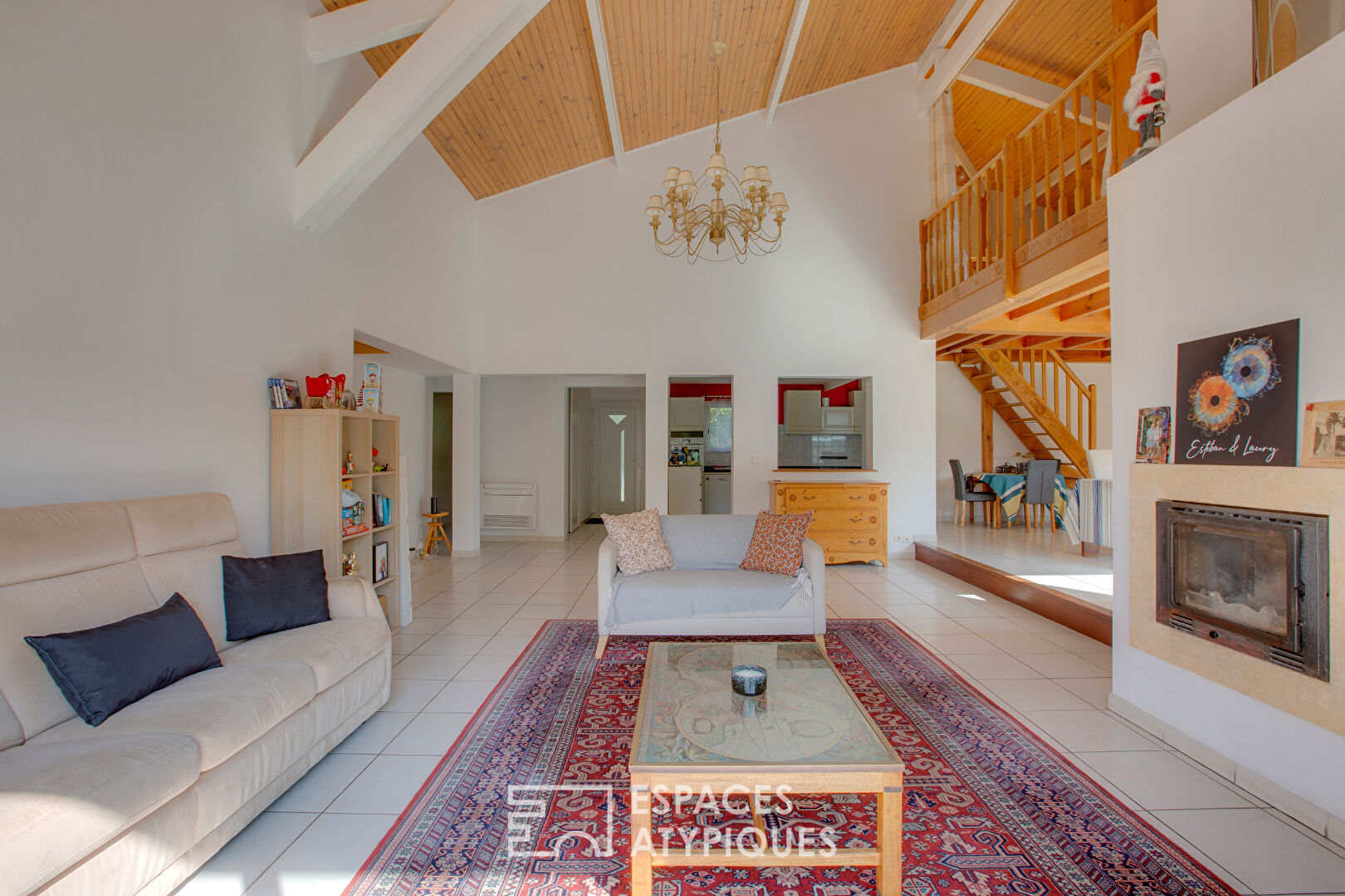 Maison familiale avec piscine, à deux pas de l’océan