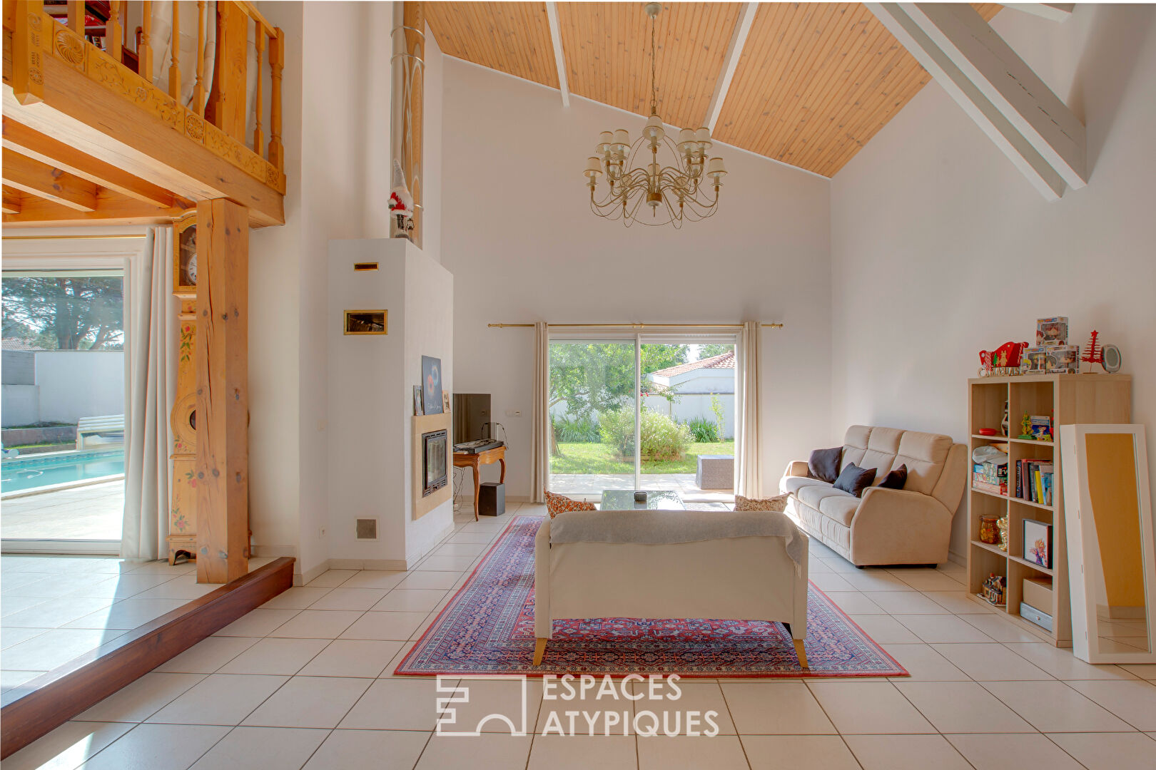 Maison familiale avec piscine, à deux pas de l’océan