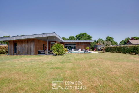 Villa de plain pied à l’architecture contemporaine