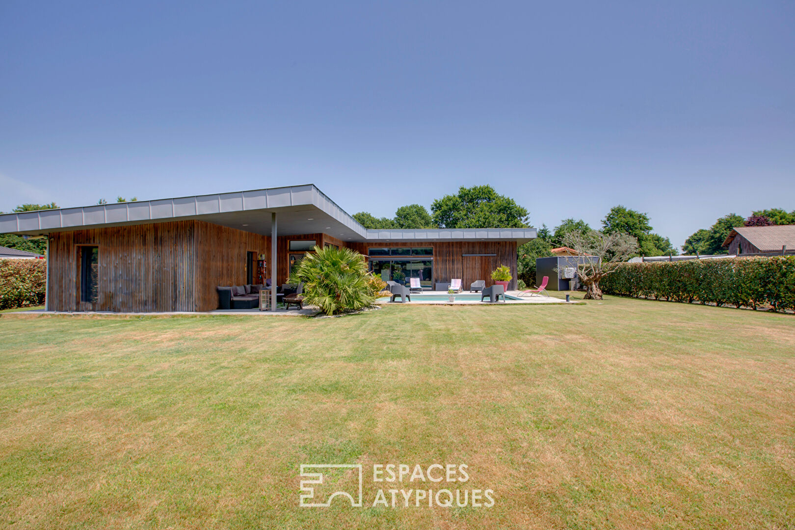 Villa de plain pied à l’architecture contemporaine