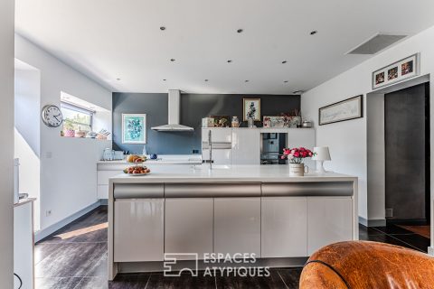 Authentique maison en pierre et son parc aboré
