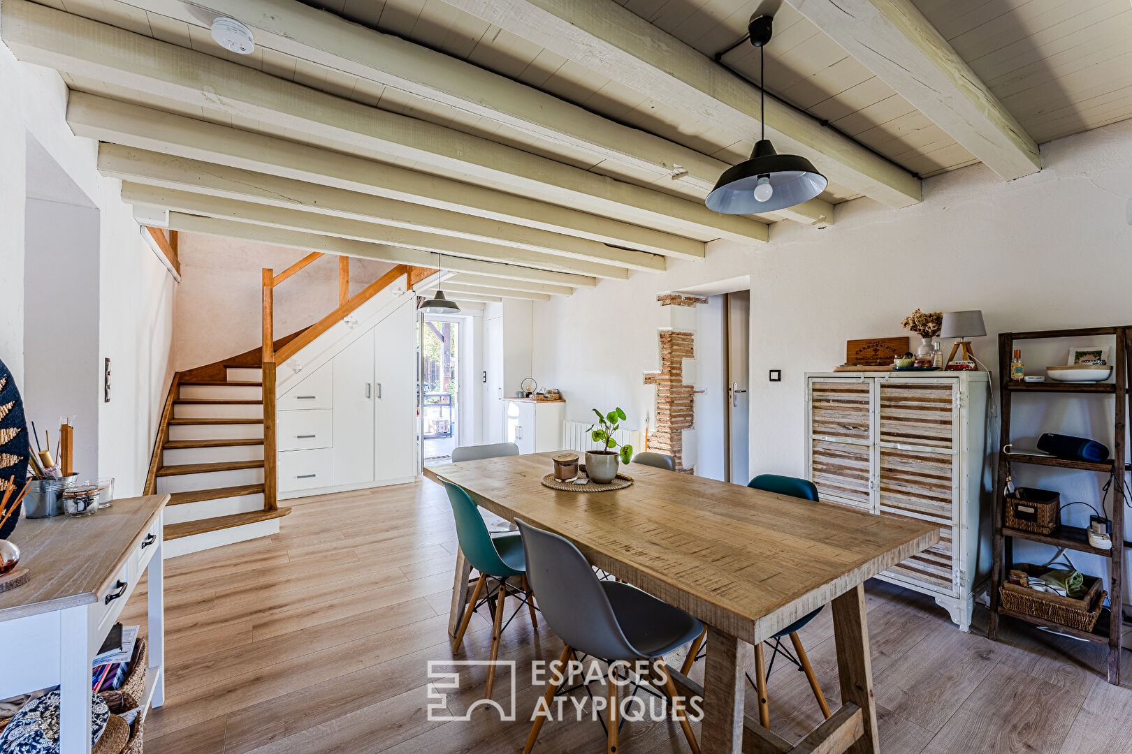 Maison de caractère restaurée dans un esprit Loft