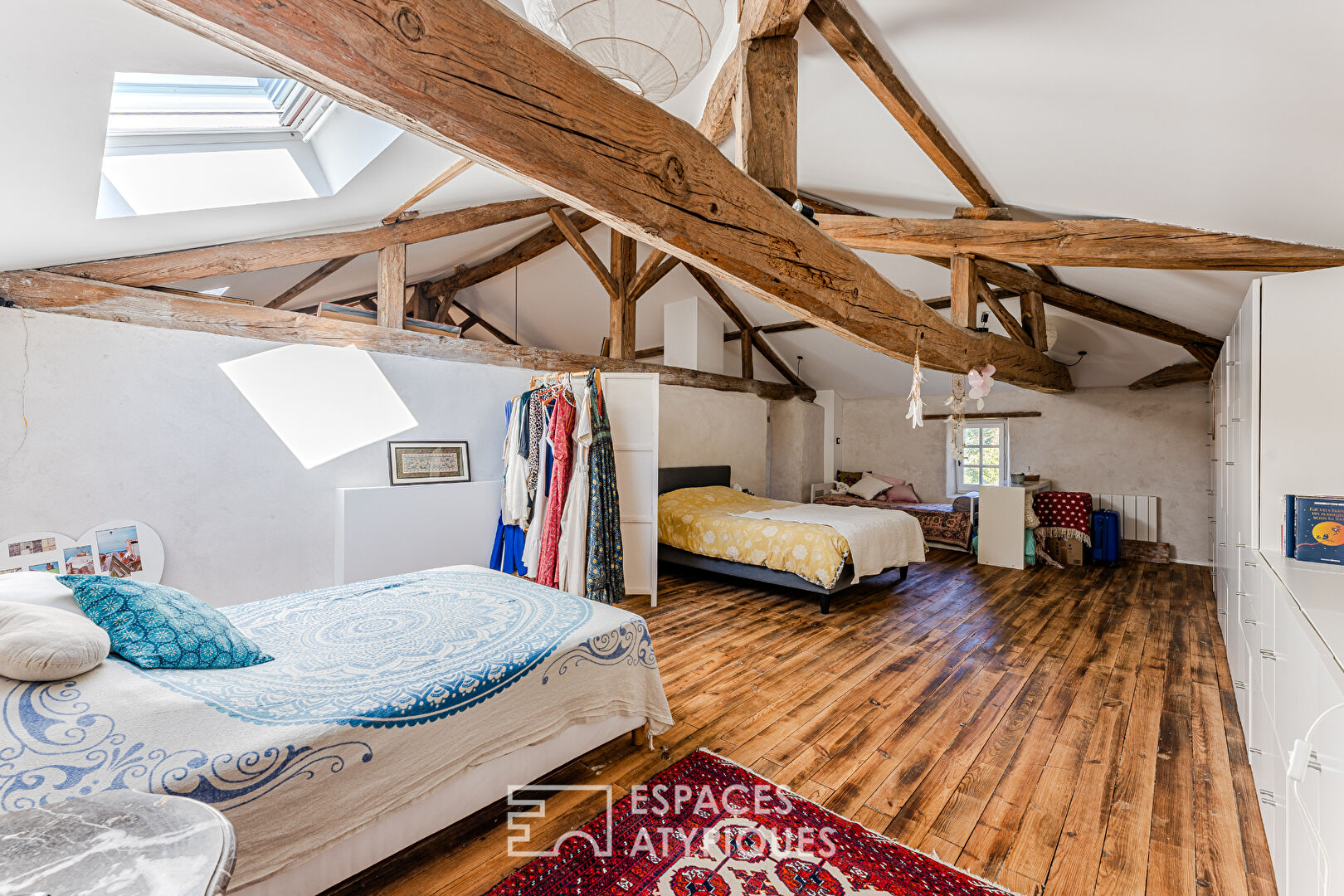 Maison de caractère restaurée dans un esprit Loft