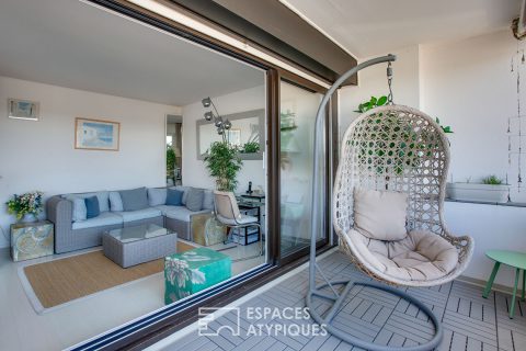 Appartement avec vue sur le port de Capbreton