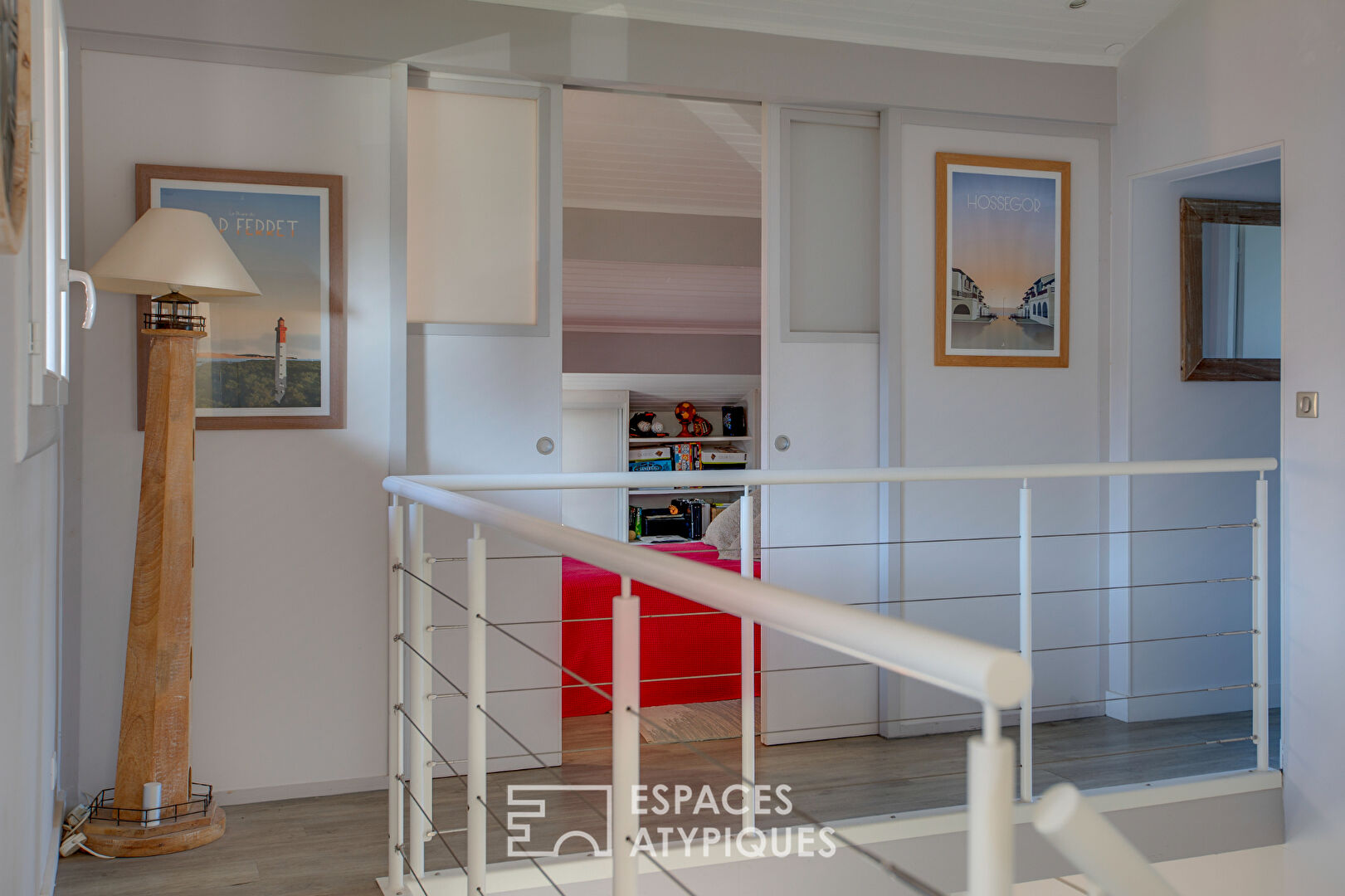 Maison landaise familiale en bord de mer plage La Centrale