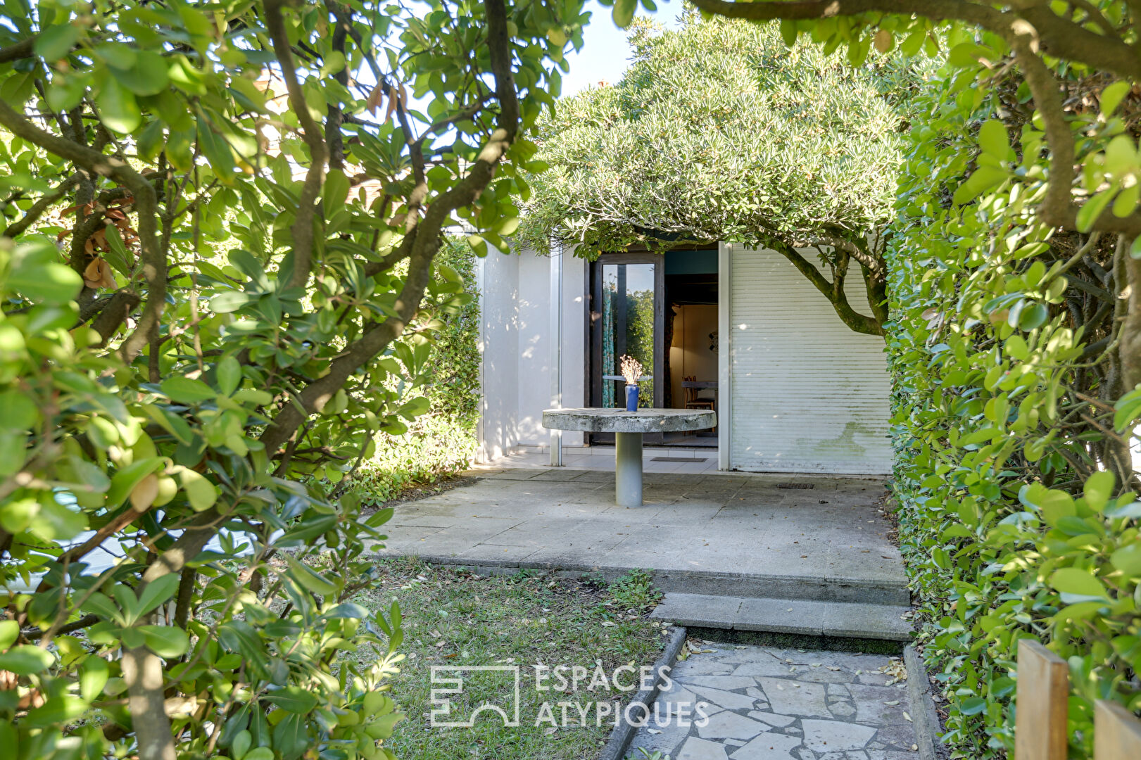 Villa patio au pied des dunes, plage des Bourdaines