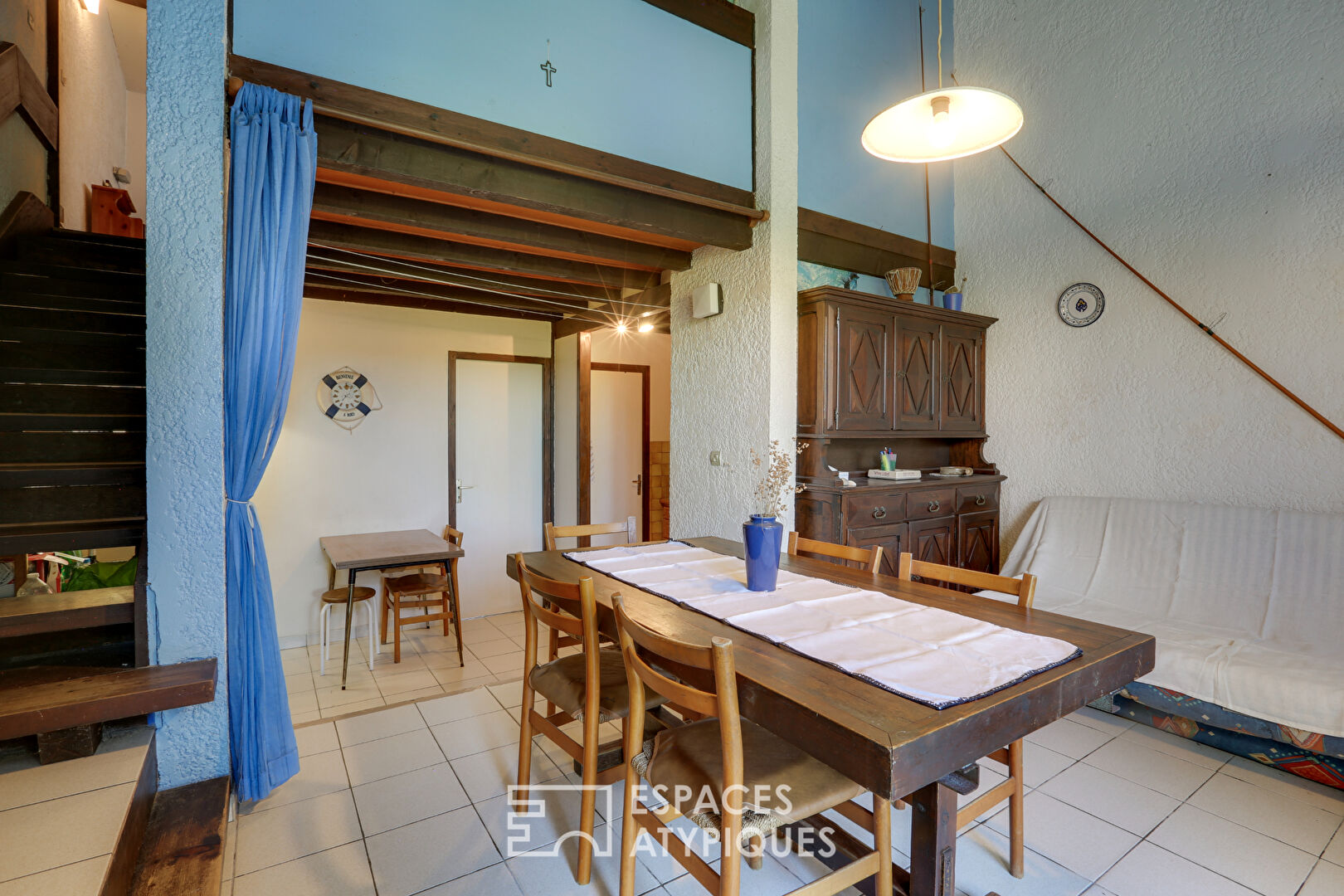 Villa patio au pied des dunes, plage des Bourdaines