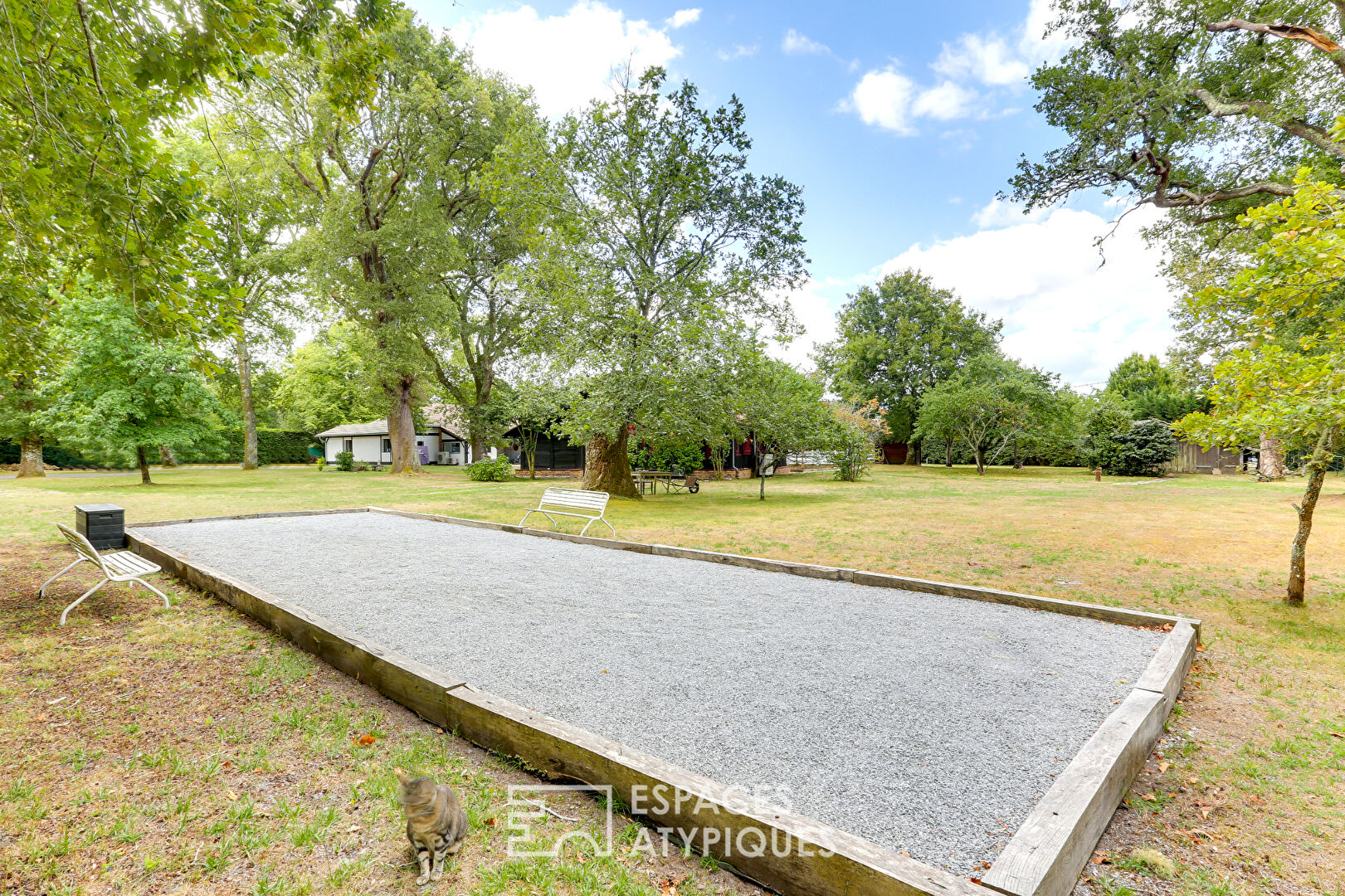 Airial landais du XIXe siècle rénové, piscine et parc arboré à 10 min de l’océan