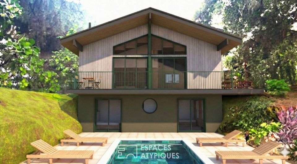 Maison seventies au projet de rénovation audacieux