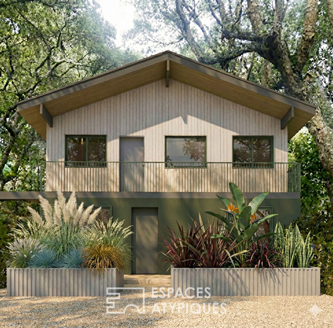 Maison seventies au projet de rénovation audacieux