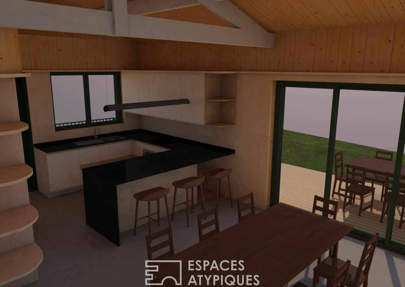 Maison seventies au projet de rénovation audacieux