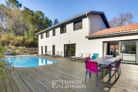 Villa contemporaine avec piscine à 5 km de l&rsquo;Océan