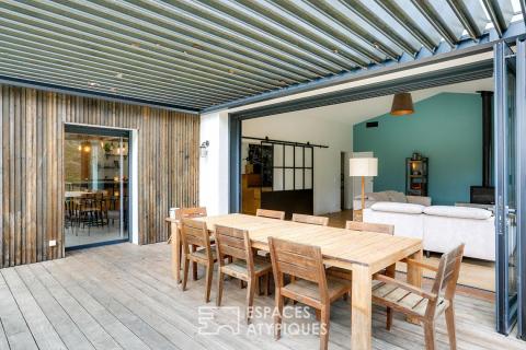 Villa d&rsquo;architecte avec piscine à deux pas du centre-ville