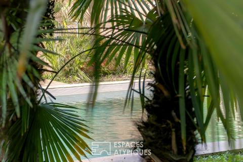 Villa avec piscine en lisière de forêt