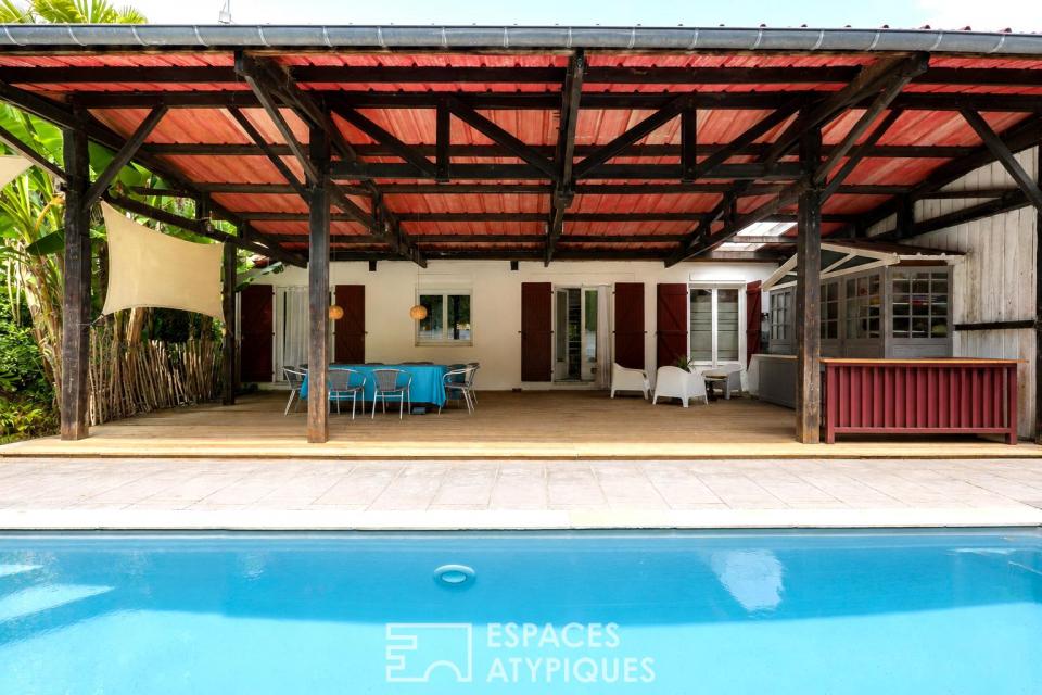 Réhabilitation d'une ancienne grange en loft singulier