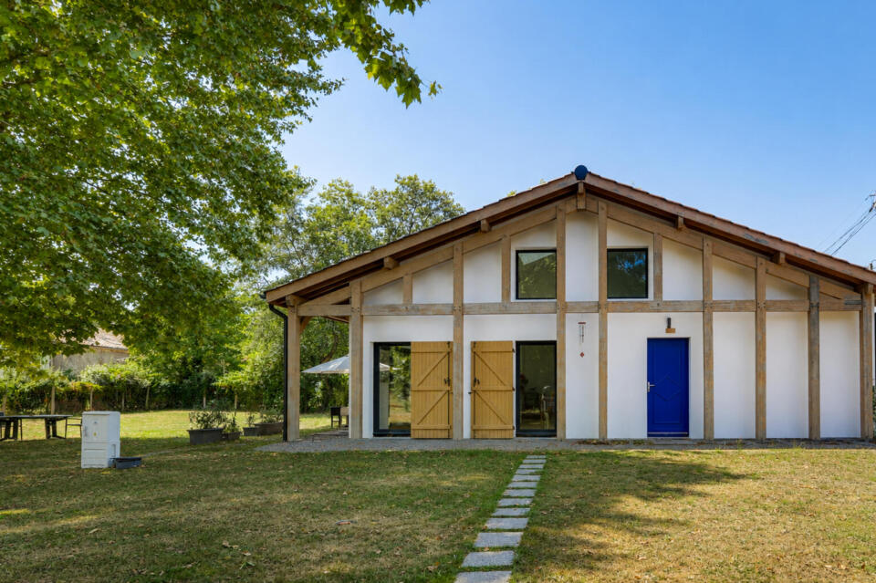 Maison landaise contemporaine à 10 km des plages