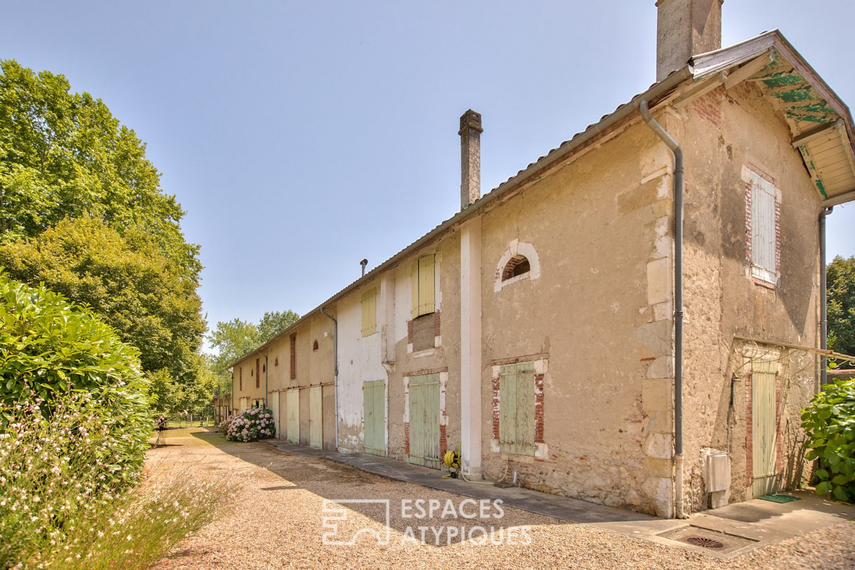 Maison de maître dans une ancienne métairie