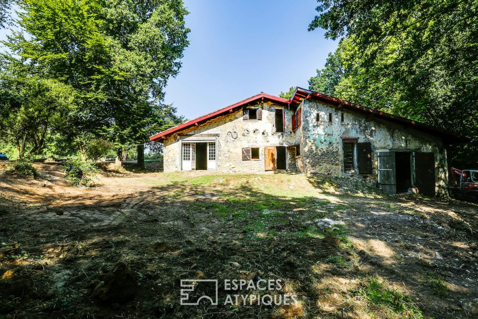 40390 SAINT MARTIN DE SEIGNANX - Ferme à rénover - Saint Martin De Seignanx - 350 m² - Réf. 3208EALD