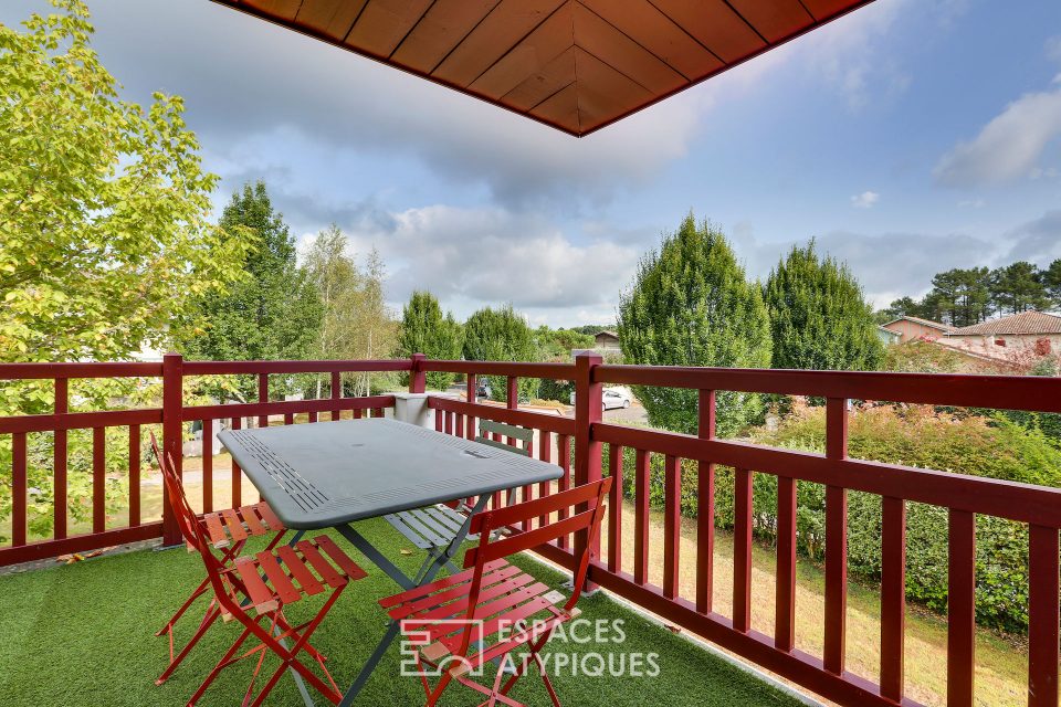40230 SAINT VINCENT DE TYROSSE - Appartement avec terrasse et piscine - St Vincent de Tyrosse - 58 m² - Réf. 3209EALD