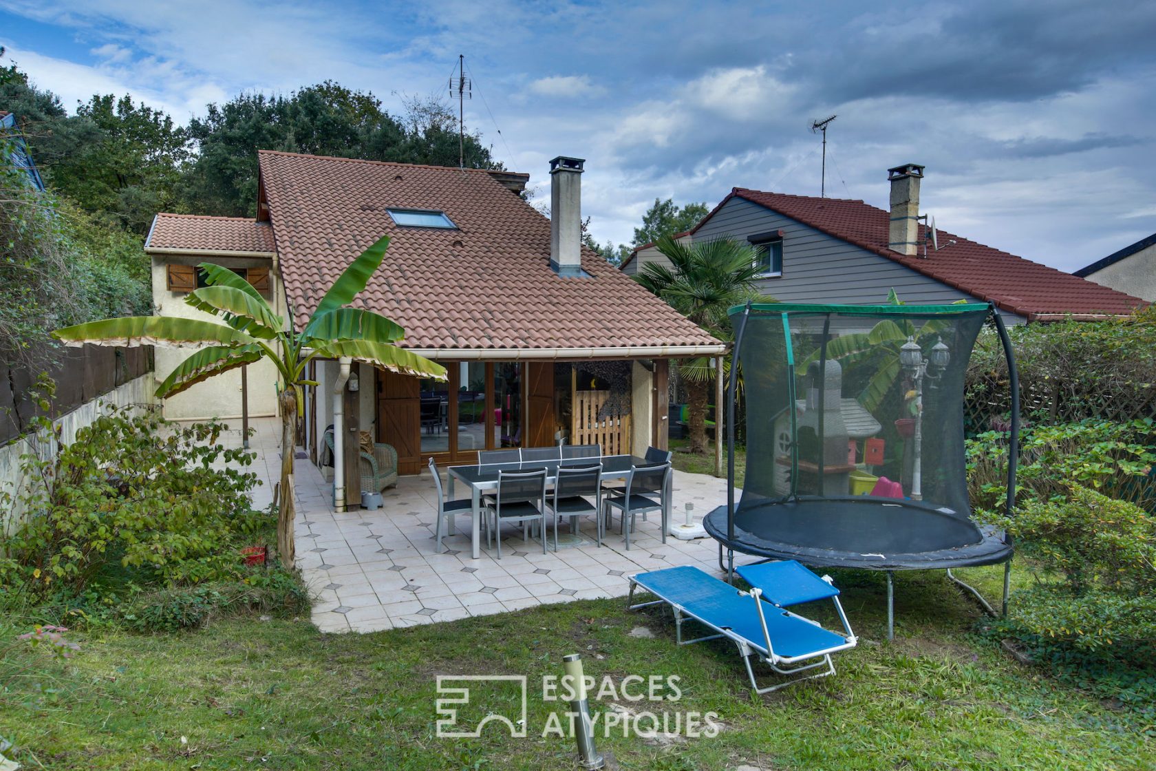 Landaise en duplex avec jardin piscinable