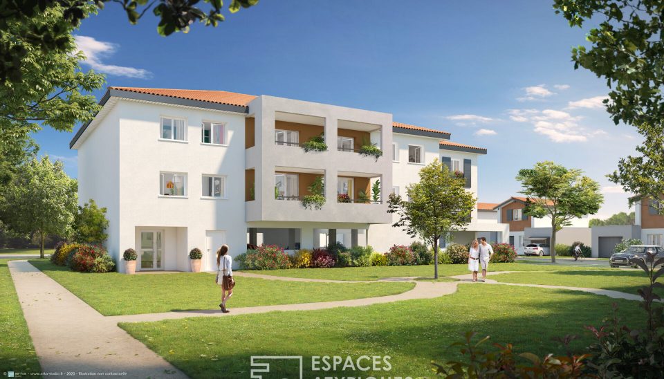 40990 ST PAUL LES DAX - Appartement avec balcon dans un parc boisé - Saint Paul les Dax - 136 000 - Réf. 3599EALD
