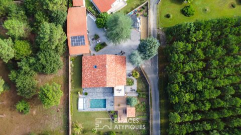 L’élégante Néo Landaise et sa dépendance aux portes de la forêt VIELLE SAINT GIRONS