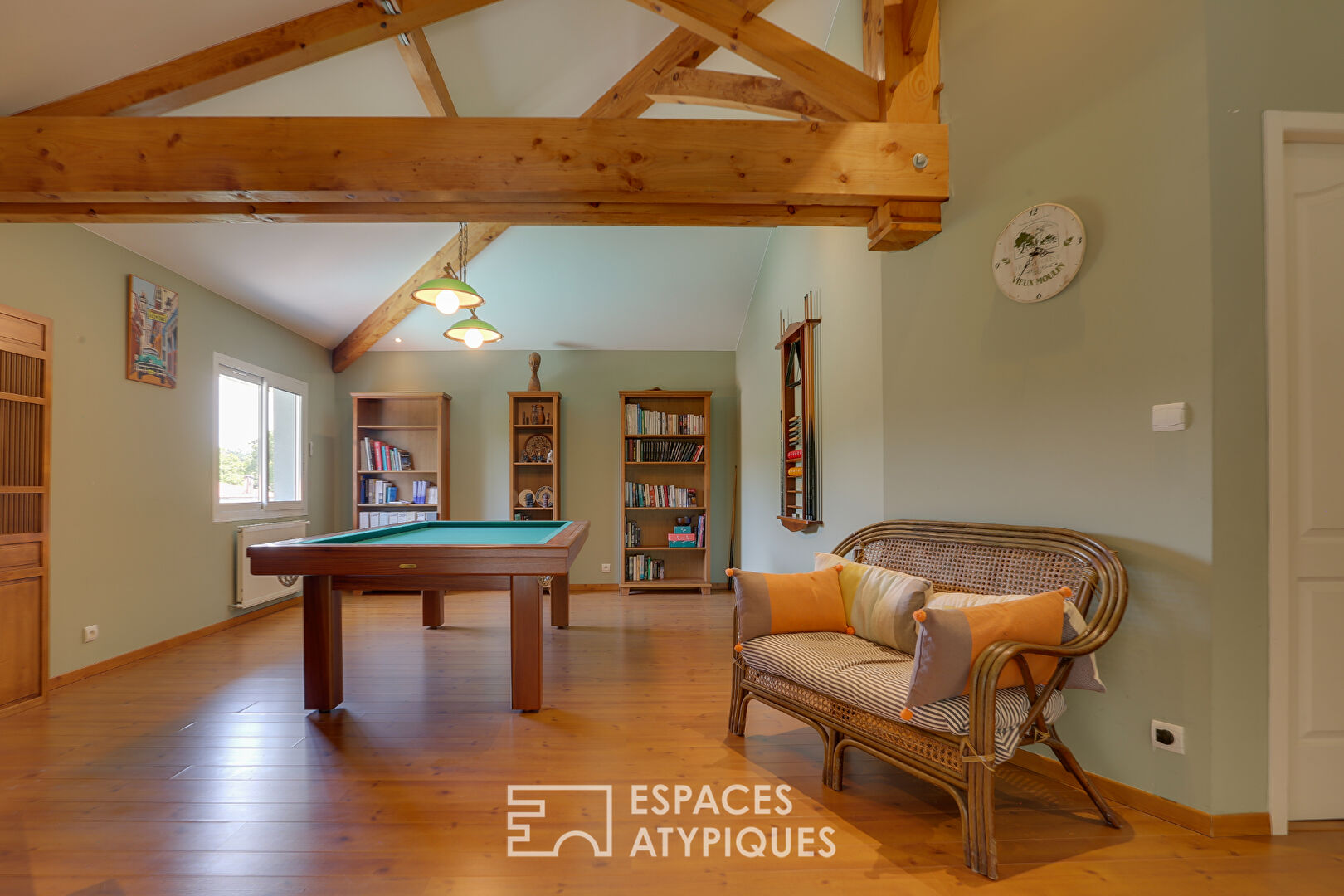 Villa familiale avec piscine toutes saisons