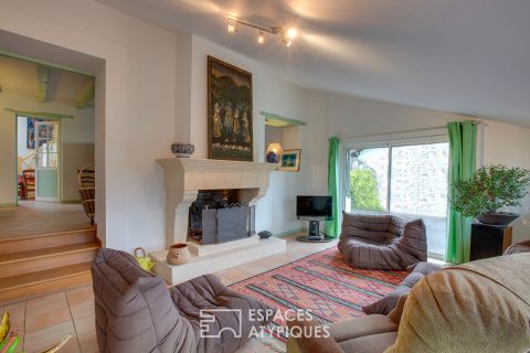 Authentic renovated Landes farmhouse and its outbuildings