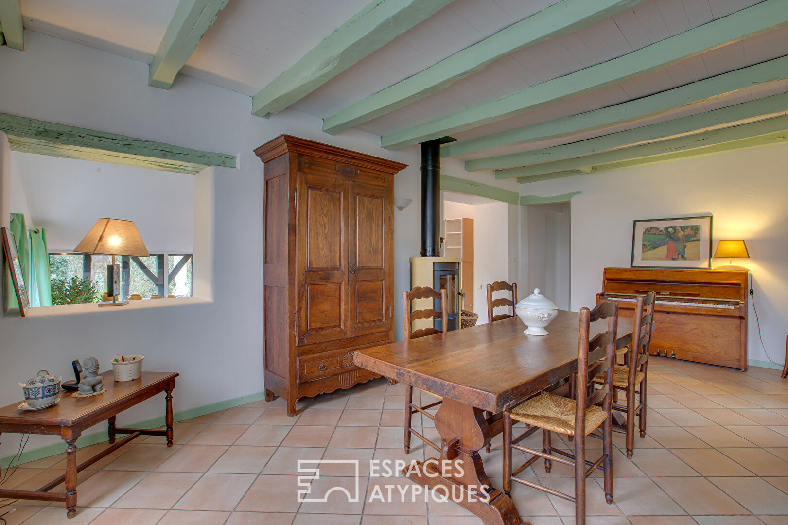 Authentic renovated Landes farmhouse and its outbuildings