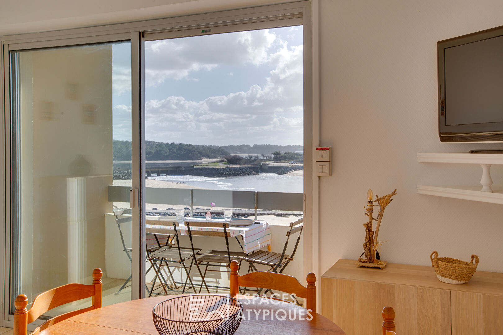Appartement avec  vue panoramique sur lac et océan