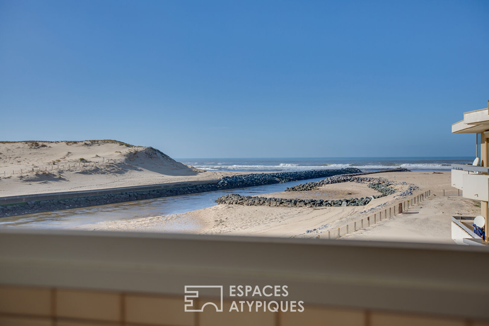 Appartement avec  vue panoramique sur lac et océan