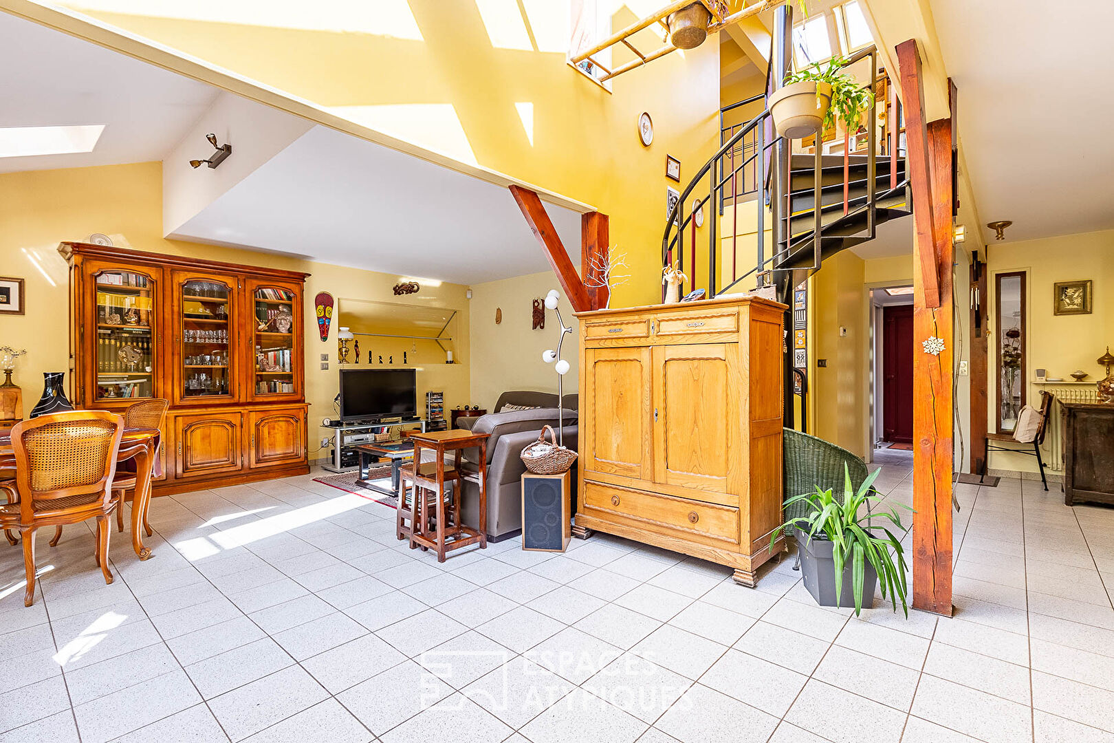 La maison d’architecte en bois.