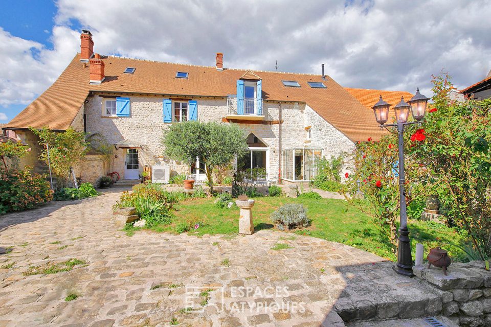 91580 VILLENEUVE SUR AUVERS - La ferme authentique. - Réf. 109EAE
