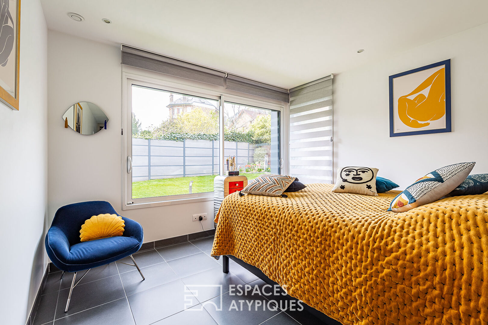La maison d’architecte dans un quartier recherché de Palaiseau