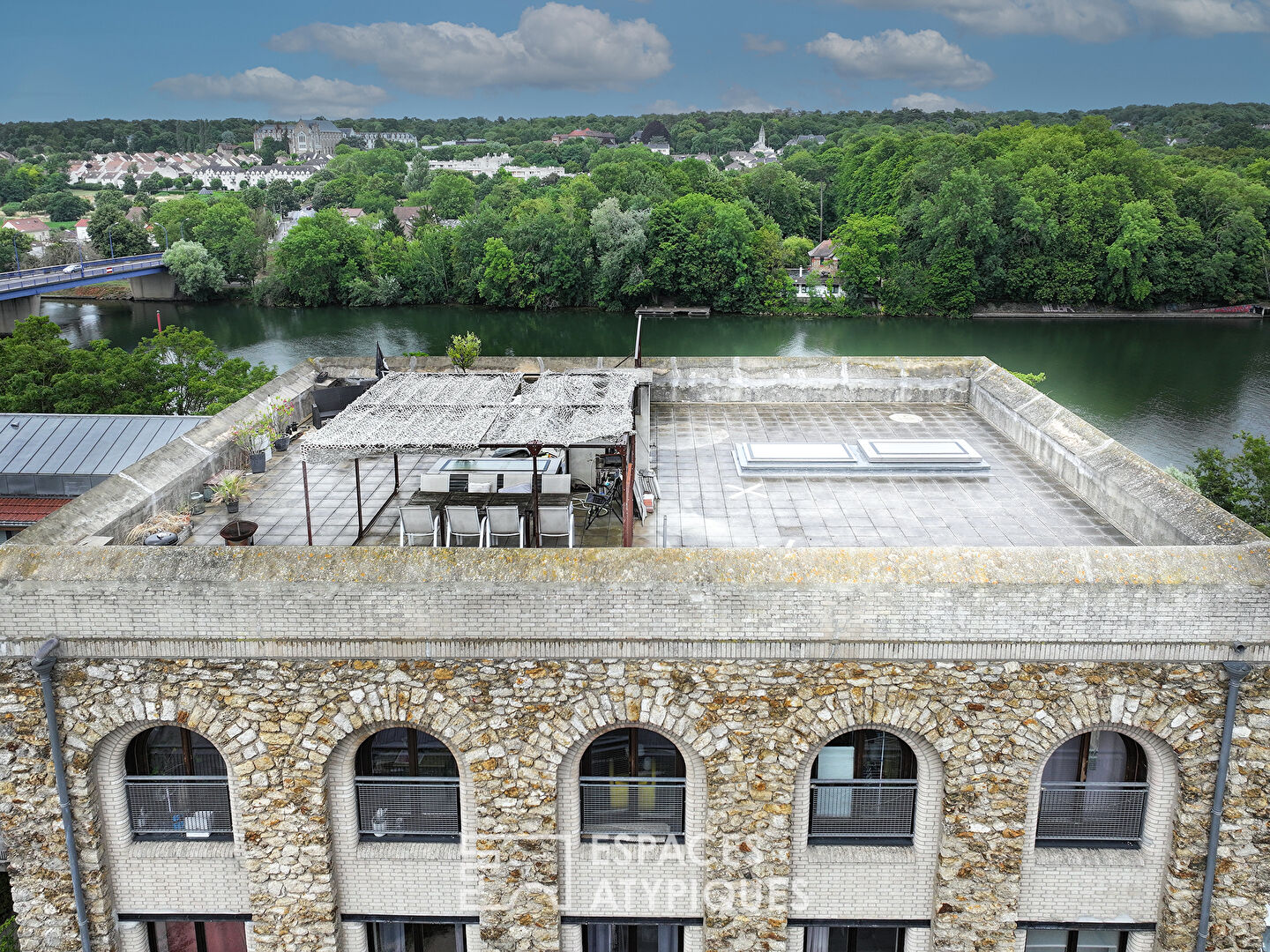 Le Loft avec vue sur la Seine