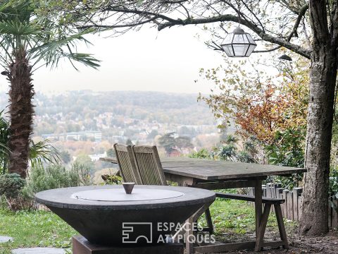 La Maison d’architecte en Bois et son écrin de verdure